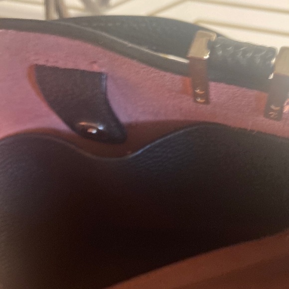 Genuine Kate Spade NYC Gwen Pershing Black Pebbled Crossbody Satchel - Picture 14 of 17